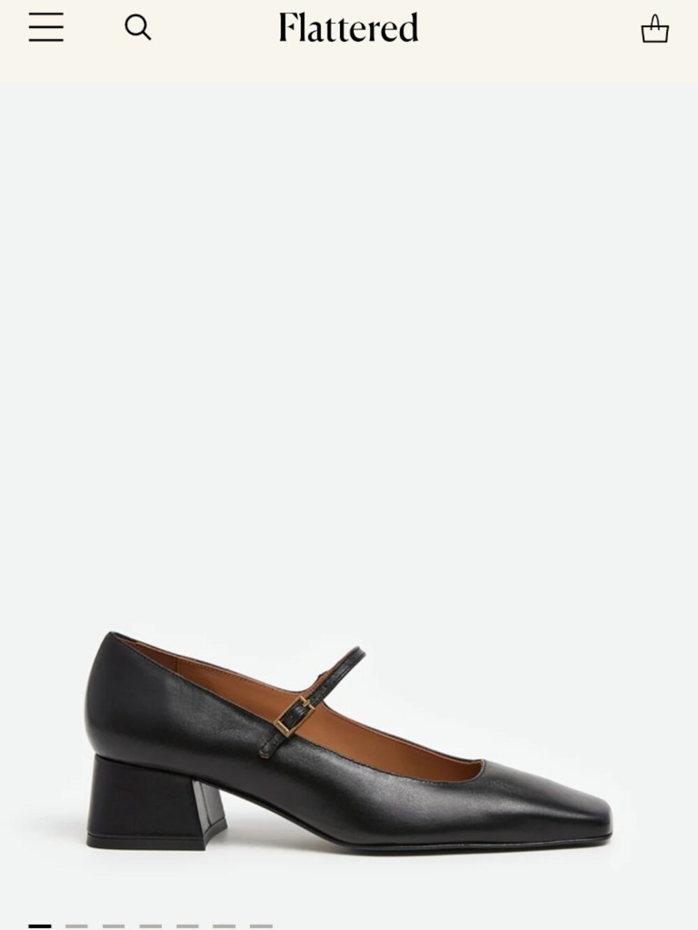 Flattered evan heels in black NWT